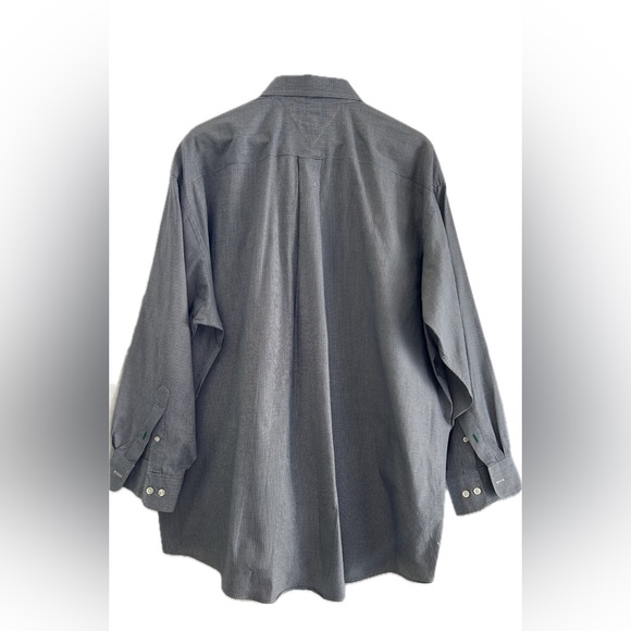 TOMMY HILFIGER | MEN’S VINTAGE 1997 | LONG SLEEVE BUTTON DOWN | BLUE | 16.5 - Picture 3 of 9